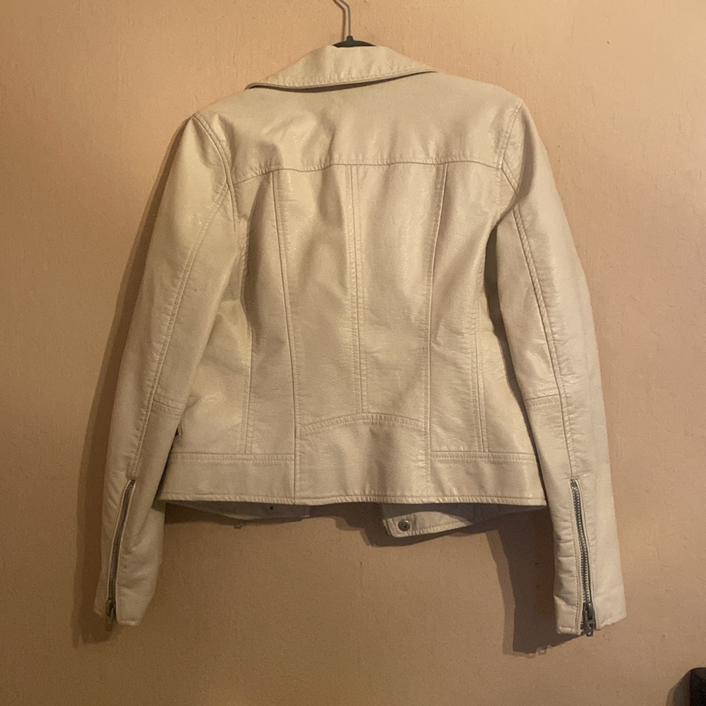 Blank NYC On The Rocks Moto Jacket Faux Leather Size XS - Picture 4 of 6